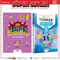 Lodos Yayınları 8. Sınıf Paragrafhane ve Evrensel İletişim Türkçe Soru Bankası Seti 2 Kitap
