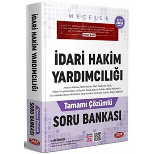 Mecelle İdari Hakim Yardımcılığı Çözümlü Soru Bankası Data Yayınları