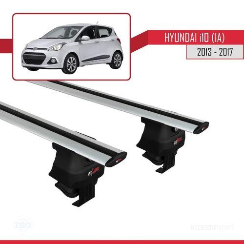 Hyundai i10 (IA) 2013-2017 Arası ile uyumlu ACE-4 Ara Atkı Tavan Barı GRİ