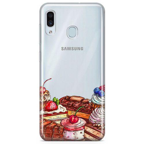 Samsung Galaxy A40 Kılıf Pasta Malzemeleri Arka Kapak Koruma Desenli Full Koruyucu
