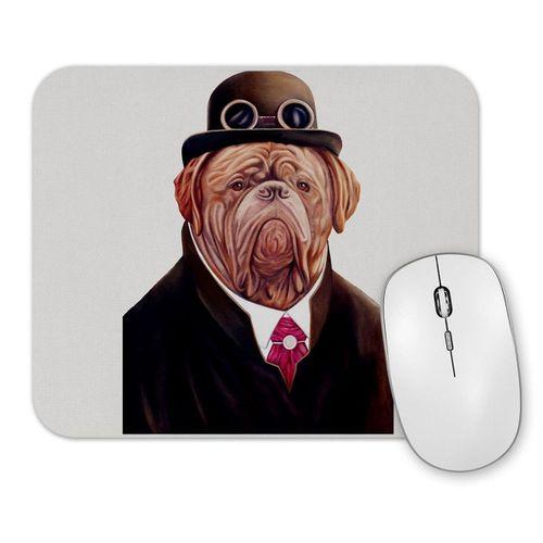 Suslu Pug Köpek Mouse Pad