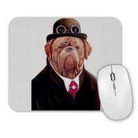 Suslu Pug Köpek Mouse Pad