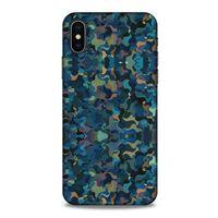 Kamuflaj 39 Apple iPhone XS Kılıf Silikon Kapak