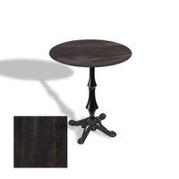 Dockers Çipa 1012 Döküm Ayak Yuvarlak Masa Çap 70cm - (Werzalit, Wermodin ve Allzalit Tabla) - Rocked