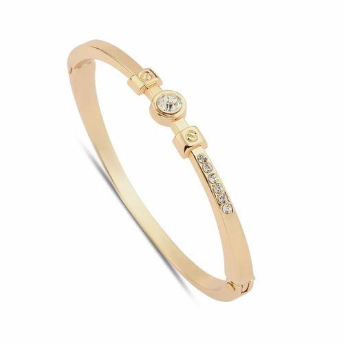 2'Lİ Set - Alaşım kartier Taşlı Bileklik Gold, Altın Renk Büyük Taşlı Bileklik SNJ-SET1004