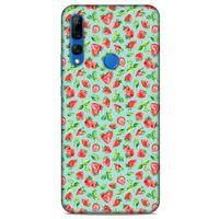 Frutix Çilek 02 Huawei Y9 Prime 2019 Kılıf Desenli Silikon