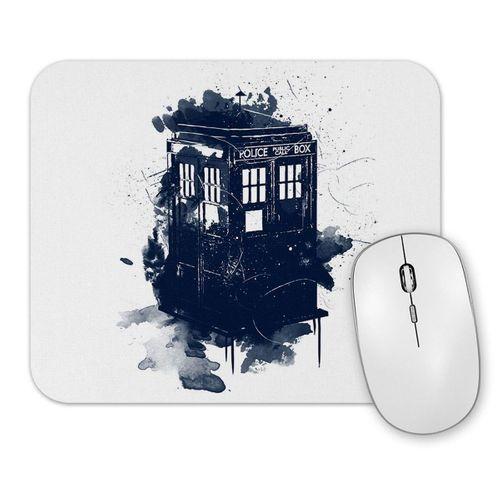 Doctor Who Tardis Splash Style Mouse Pad