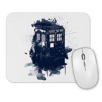 Doctor Who Tardis Splash Style Mouse Pad