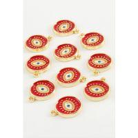 Göz Tek Kulp Mineli Bileklik ve Kolye Ucu Aparatı 1 Adet