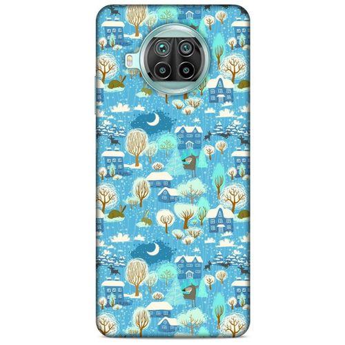 Xiaomi Mi 10T Lite 5G Kılıf Snowix (33) Hybrid Kılıf Mavi Beyaz