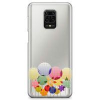 Xiaomi Redmi Note 9 Pro Kılıf Konfeti Yıldızlar Arka Kapak Koruma Desenli Full Koruyucu