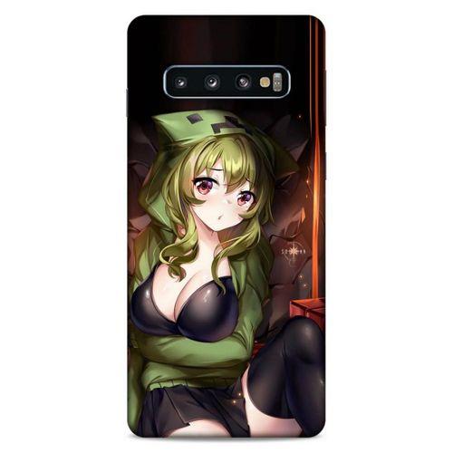 Lopard Samsung Galaxy S10 Uyumlu Kılıf PiXel (34) Slim Armor Kılıf TNT Anime
