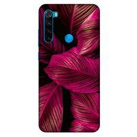 Lopard Xiaomi Redmi Note 8 Uyumlu Kılıf Bahar (4) Koruma Kılıfı Bordo