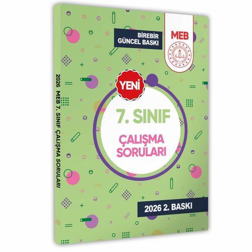 2026 7 Sınıf MEB Tüm Dersler Çalışma Soruları Soru Bankası (Renkli Baskı A4 Boyut) BASKI ÜCRETİ