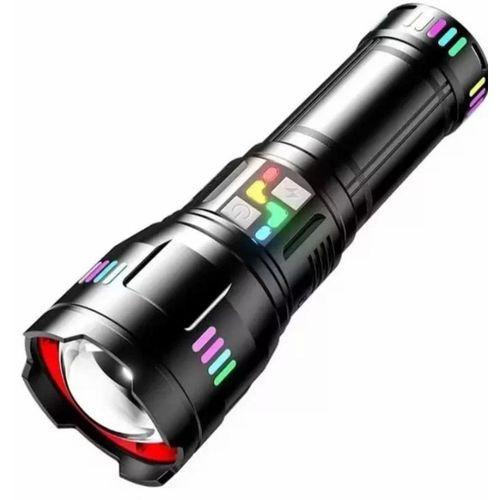 Pro F-3002 Alüminyum Tg Led Gece Şeritli Type-c Şarjlı El Feneri