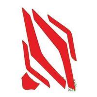 HONDA Honda Pcx 2025 Uyumlu Geniş Far Üstü Film Kırmızı