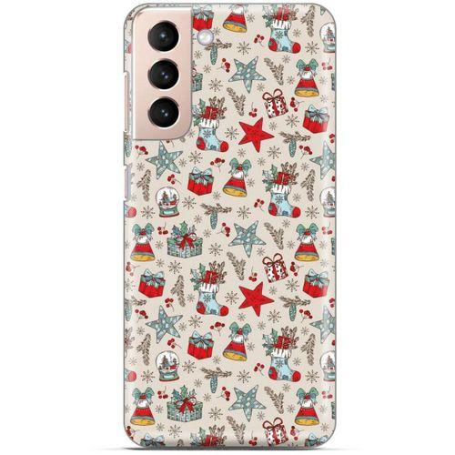 Samsung Galaxy S21 Kılıf Yılbaşı Süsleri (39) Liquid Crystal Kılıf