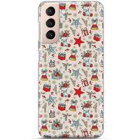 Samsung Galaxy S21 Kılıf Yılbaşı Süsleri (39) Liquid Crystal Kılıf