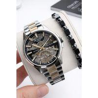 Lee Cooper Otomatik Erkek Kol Saati 50 Mt Suya Dayanıklı Çelik Kordon Bileklik Hediyeli VS.BLKT.0905