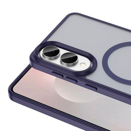 Galaxy S25 Edge Kılıf M-safe Şarj Özellikli Mat Arka Yüzey Zore Sio Kapak