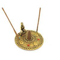 Metal Yuvarlak Budalı Tütsülük Ksk2190