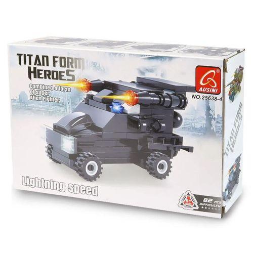 Ausini Titan Form Heroes-4 Lightning Speed 82 Parça