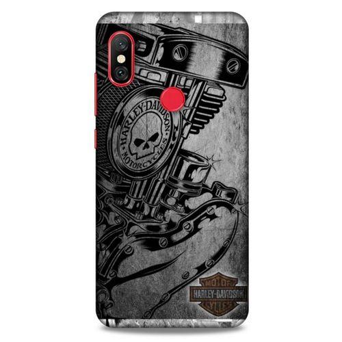 Xiaomi Mi A2 Lite Uyumlu Kılıf Motorsiklet (41) Tank Kılıf Harley