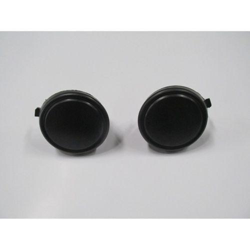 Citroen C3- 2003 2009 Sis Lamba Kapağı Sağ/Sol Set (2 Parça) Sis Deliksiz 7414.AQ