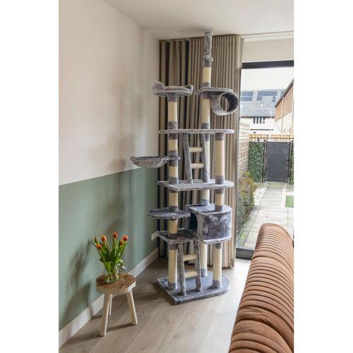 Beeztees Kedi Büyük Tırmalama ve Oyun Evi, 70x50x220-260cm