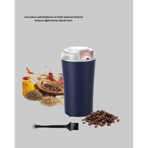 Kahve Ve Baharat Öğütücü Otomatik Mekanizmalı Dayanıklı Çelik