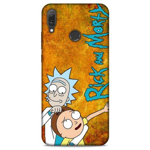 Huawei Y9 2019 Uyumlu Kılıf Rick And Morty (13) Silikon Kap Mr. Meeseeks