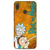 Huawei Y9 2019 Uyumlu Kılıf Rick And Morty (13) Silikon Kap Mr. Meeseeks
