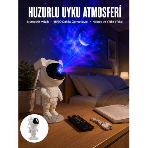 Astronot Görünümlü Projeksiyon Speaker Taşınabilir