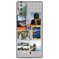 Lopard Samsung Galaxy Note 20 Uyumlu Kılıf Şehirli ※ (49) Muş Ultra Silikon Kılıf