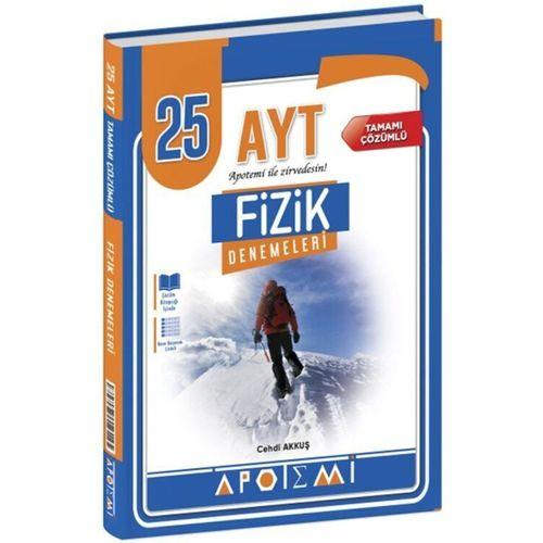 AYT Fizik 25 li Denemeleri Apotemi Yayınları