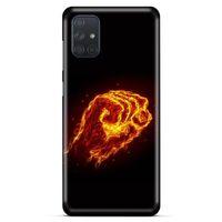Lopard Samsung Galaxy M51 Uyumlu Kılıf FireX (33) Hybrid Kılıf Yumruk