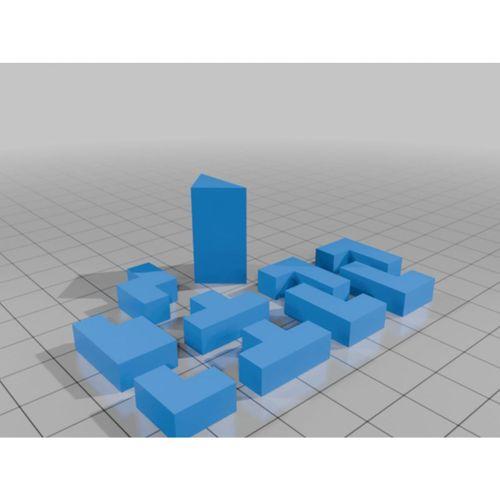 Puzzle Parça Bardak Altlığı – 3D Baskı Ev Aksesuarı (Bu ürün Sadece Plastik parçadır - Almadan Önce Soru Sorabilirsiniz)