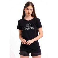 Riverdale Jughead Jones Baskılı Siyah Kadın Tshirt