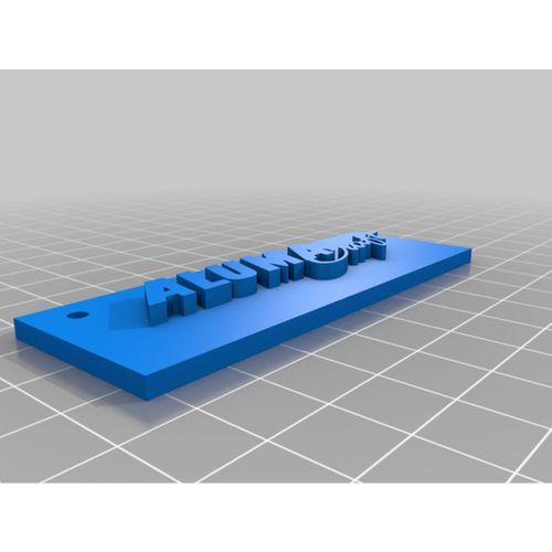 Alumacraft Anahtarlık 3D Baskı (Bu ürün Sadece Plastik parçadır - Almadan Önce Soru Sorabilirsiniz)