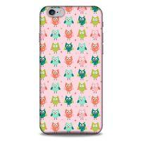 Baykuşlar (44) Desenli Silikon Kapak Telefon Kabı Apple Iphone 6S Plus Kılıf