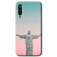 Xiaomi Mi 9 Kılıf HD Desen Baskılı Arka Kapak - Rio + Kırılmaz Cam