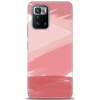 Xiaomi Poco X3 GT Kılıf HD Baskılı Kılıf - Pembe Palet + Tam Ekran Koruyucu