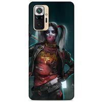 Xiaomi Redmi Note 10 Pro Uyumlu Kılıf Harley Quinn (7) Telefon Kılıfı Koyu Yeşil