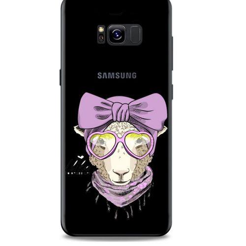 Zoologix (53) Samsung Galaxy Note 8 Şeffaf Kılıf Silikon Desenli