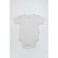 Bistyle Organik Natural Basic Style Yarım Kol Body Bs17103 Beyaz