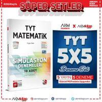 3D TYT Matematik ve AKM Deneme Seti 2 Kitap
