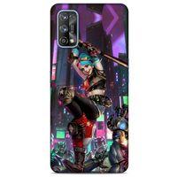 Realme 7 Pro Uyumlu Kılıf Harley Quinn (29) Arka Koruma Kılıfı Koyu haki
