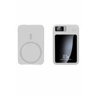 Taşınabilir Şarj Magsafe Powerbank 10.000 Mah Hızlı Şarj Led Göstergeli Kablosuz