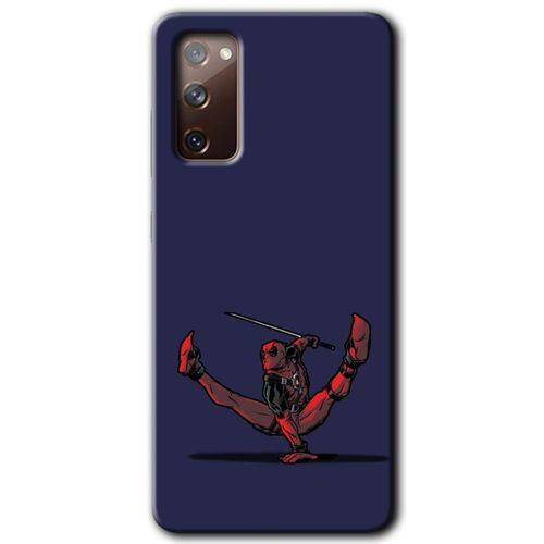 Samsung Galaxy S20 FE HD Baskılı Kılıf + 9D Tam Ekran Koruyucu - DeadPool 3