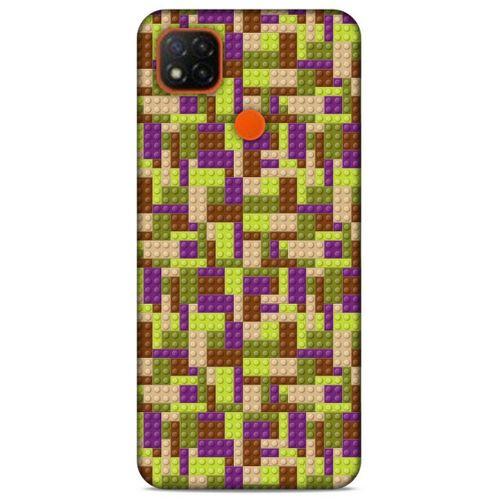 Lopard Xiaomi Redmi 9C Uyumlu Kılıf BloX (50) Shockproof Kılıf Kahve Yeşil
